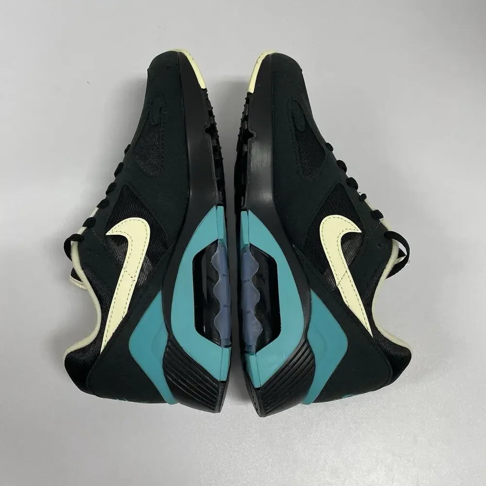 Nike Air Max 180 Black Dusty Cactus FJ9259 001 Size 7 Blue Turquoise Retro Shoes
